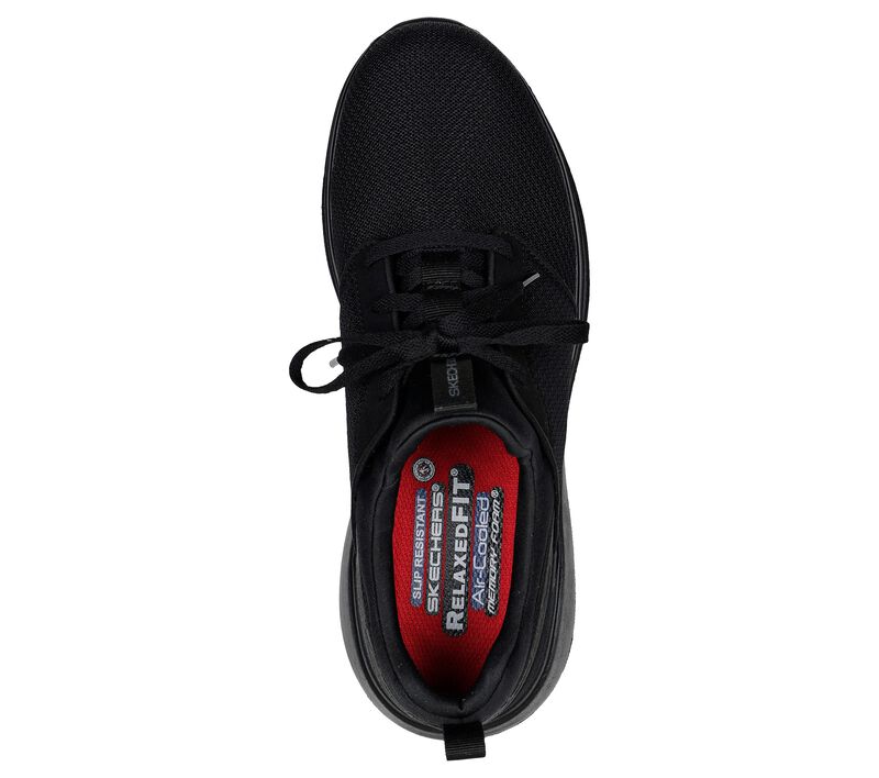 Pánské Pracovní Obuv Skechers Pracovní Relaxed Fit: Cushiep SR Černé | CZ.200064 BLK